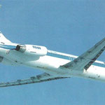 Eine der zeitlos formschönen MD-83 in ihrem Element/Courtesy: Finnair