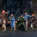 Lukas Schwedeck als "Peter Pan" © Eugen Sommer - Burgfestspiele Bad Vilbel
