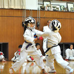 平成25年11月2日 土 教空会空手道場との練習試合 国士舘空手道教室 鶴川