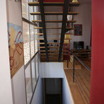 Detalle de escalera interior