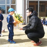 2月10日斉藤誠司選手に来園いただいた時の写真５