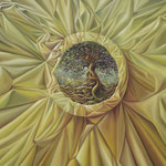 SAVIA DORADA. Óleo sobre tela, 100 x 150 cm. Jorge Luna.