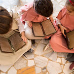 Снимки на документалния филм"Образованието в римската провинция Тракия"-Museo del libro antico, Villa Adriana, Tivoli
