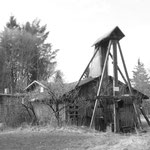 Ehemalige Seilbahn-Bergstation am Farnsberg