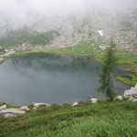 Lago del Starlaresc da Scimarmòta 1856 m