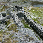 Ruderi delle cascine dei minatori