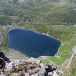 Lago di Dentro durante la salita al Schenadüi