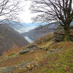 Lago di Vogorno e Lago Maggiore da Odro