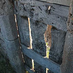 Historische Gartentür