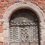 vor der Kathedrale v. Canterbury