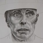 Beuys (2011, Bleistift/Papier, 30x39 cm)