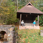 An der Linsenteichhütte - Foto Eliane Pedal