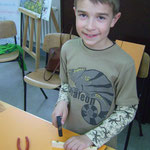 Abstandshalter anbringen