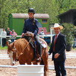 Siegerin im Jugend Trail und Einsteiger Trail Sophia Frommelt auf Little Rocky Wonder