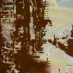 NY, Soho, 1993, Mischt./LW, 60 x 70 cm