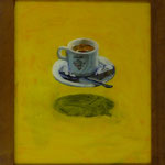 Flirgende Tasse, 2001, Hgl, 42x49cm, 250,-€
