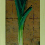 Porree, 2001, Hgl, 31 x 72 cm, 280,-€