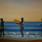 Surfer, 2005, Öl/LW, 130 x 96 cm