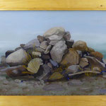 Steine, 2010, Hgl, 75 x 57 cm, 560,-€