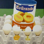 Rio Grande, 1982, Öl/LW, 44 x 56 cm