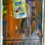 Eierschale,Aurora Serie, 1989, 27 x 51 cm