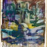 O.T., Ölpapier, 1988, 65 x 90 cm