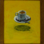 Flirgende Tasse, 2001, Hgl, 42x49cm, 250,-€