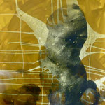 Mutterkartoffel, Fotoemulsion/LW,, 1991, 70 x 100 cm