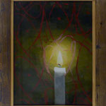 Kerze, 2010, Hgl, 45 x55 cm, 280,-€