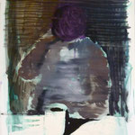 O.T. Ölpapier, 1988, 89 x 122 cm