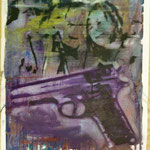 O.T., Ölpapier, 1988, 60 x 83 cm