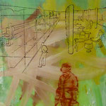 Magnetmann, 1994, Mischt./LW, 108 x 160