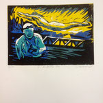 O.T., Farblinol, 1986, ca. 40 x 50 cm, noch 6