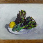 Artischocke, 2000, Hgl, 55x46 cm, 320,-€