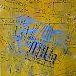 Gare du Nord, 1998, Mischtechnik/LW, 120 x 160