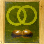 Ringe und Röggelchen, 2010, Hgl, 50 x 57 cm, 350,-€