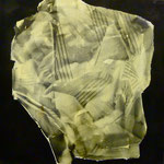 Komposition, DGN, 1991, Mischt./Fotoemulsion/LW, 100 x 100 cm