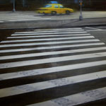 Yellow Cab, 2005, Öl/LW, 130 x 96 cm