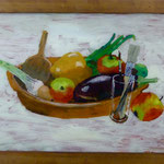 Gemüse, 1998, Hgl, 56x 56 cm, 380,-€
