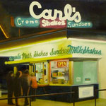 Carl's, 2004, Öl/LW, 130 x 96 cm