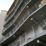 Balcons côté jardin, Habitat participatif l'Atoll, Toulouse, 10 logements, accompagné par Faire-Ville. Architectes Atelier Tanka. Photo©Faire-Ville