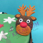 Anfänger Kurs - Fondanttorten - Weihnachten