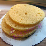Fondant Torte Sahne tauglich vorbereiten