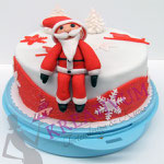 Anfänger Kurs - Fondanttorten - Weihnachten