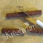 Himbeer-Amicelli-Torte - Amicellis schneiden