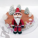 Anfänger Kurs - Fondanttorten - Weihnachten