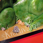 Dino Trote aus Fondant - Making of