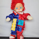 Art.-Nr. 1101, Clownpuppe, 80er-Jahre, 35 cm, 1a-Zustand, CFJ-Preis 10,- Euro
