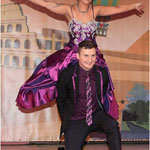 Da war der Show-Walzer geschafft: das Prinzenpaar Jennifer I. und Kevin I.  − Fotos: Eckelt/rogerimages.de