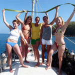 Australien, Whitsundays / Maren (Norwegen), Bene (Frankreich), Neka (Spanien), Irene (Holland)